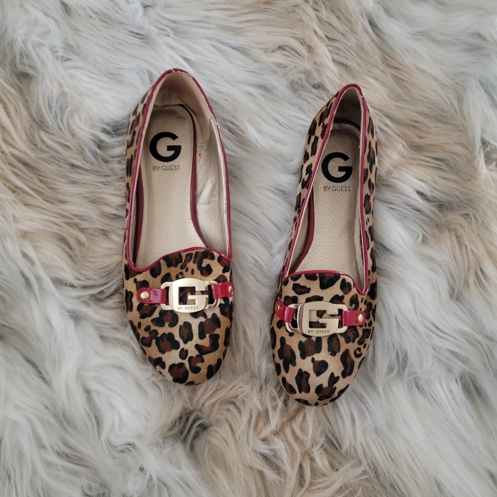 Guess Leopard Print Flats - image 1
